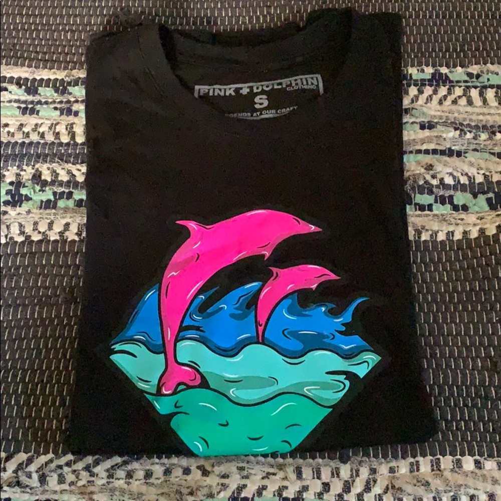 Pink Dolphin T Shirt